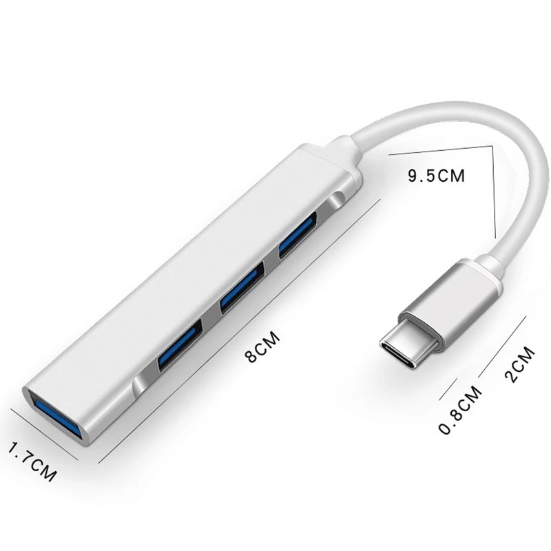 4-In-1 Type-C Extender Hub 4 P - Laptop Accessories For Programmers recension och pris