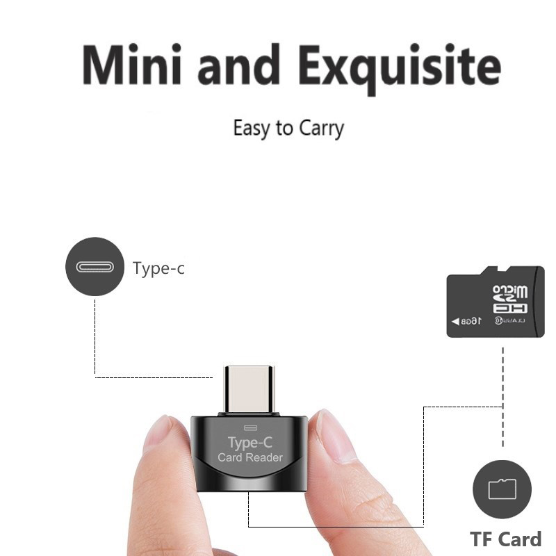 OTG Micro SD TF Card Reader Fo - Laptop Accessories For Programmers recension och pris