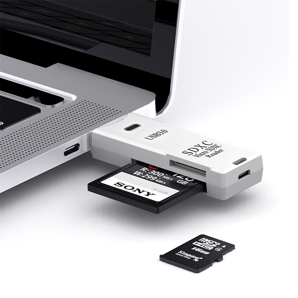 NNBILI 2 IN1Card Reader USB3.0 - Laptop Accessories For Programmers recension och pris