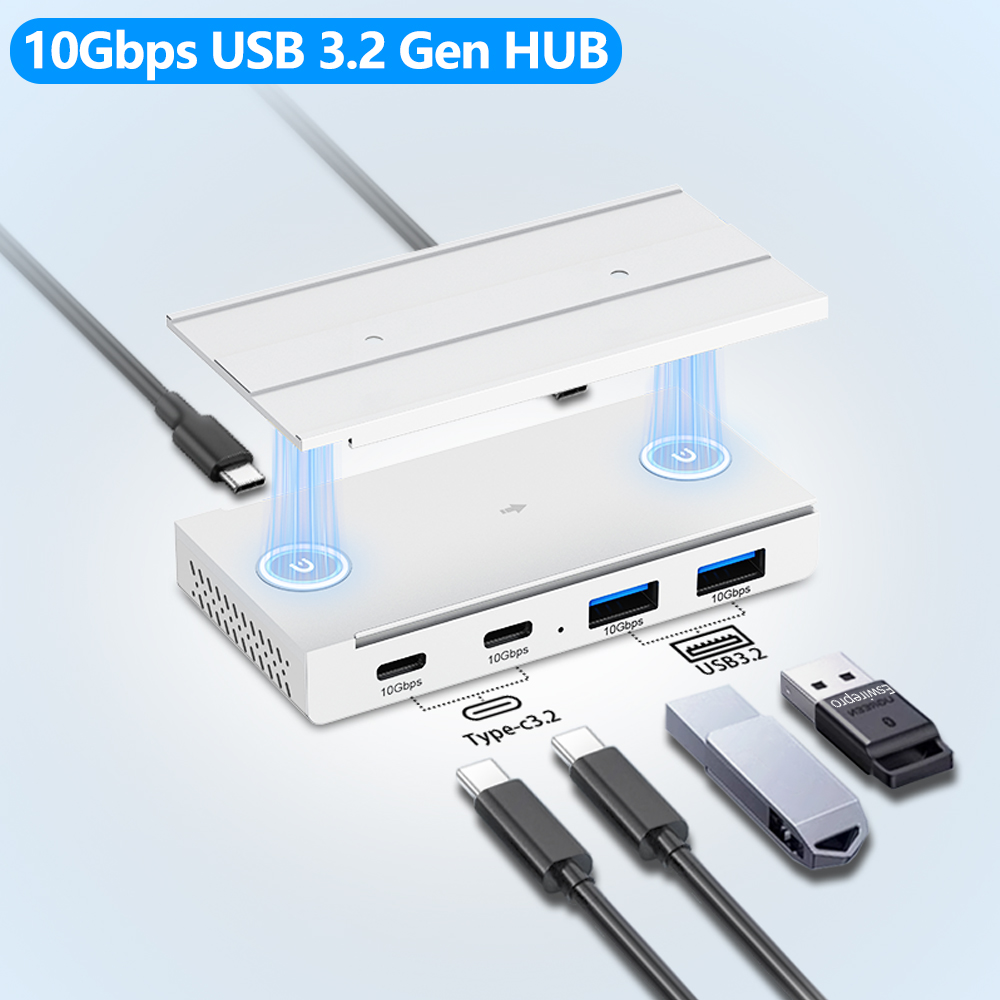 10Gbps USB3.2 Gen2 HUB Desk Ma - Laptop Accessories For Programmers recension och pris