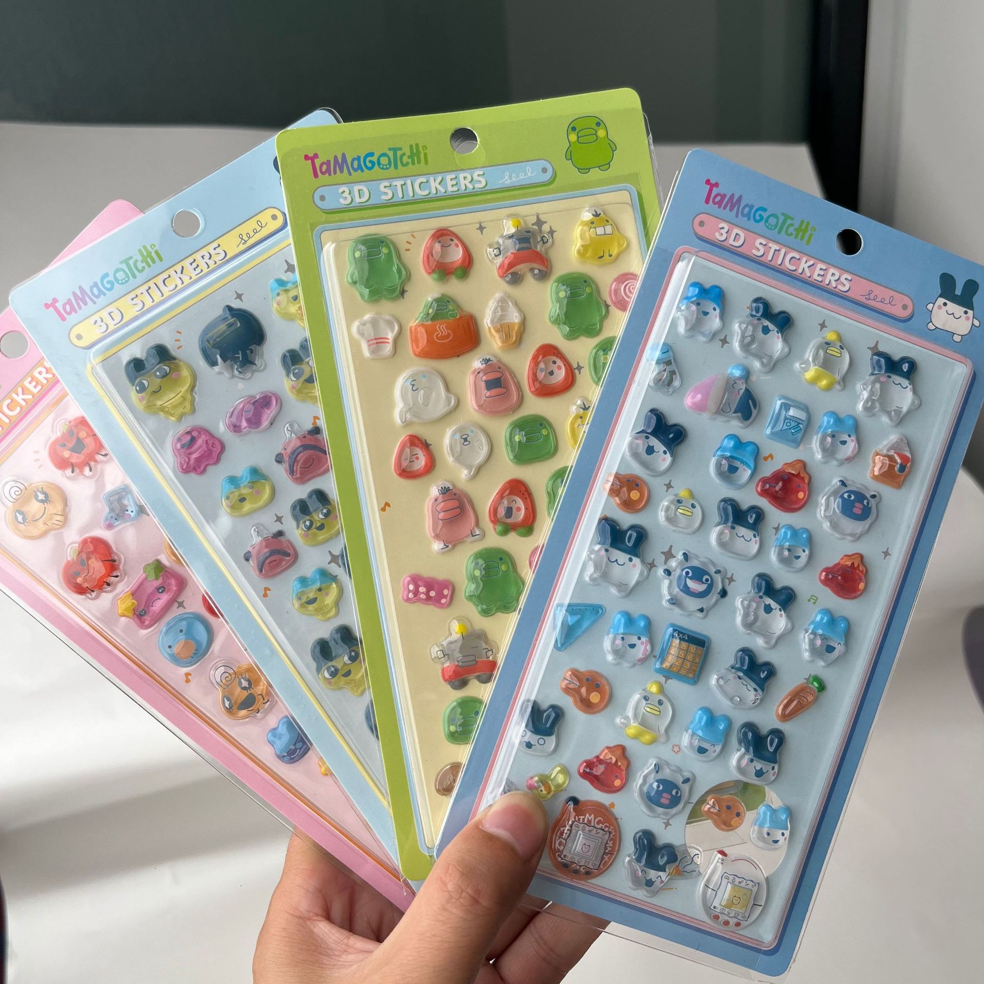Cute Tamagotchi 3D Puffy Stick - Laptop Accessories Stickers recension och pris