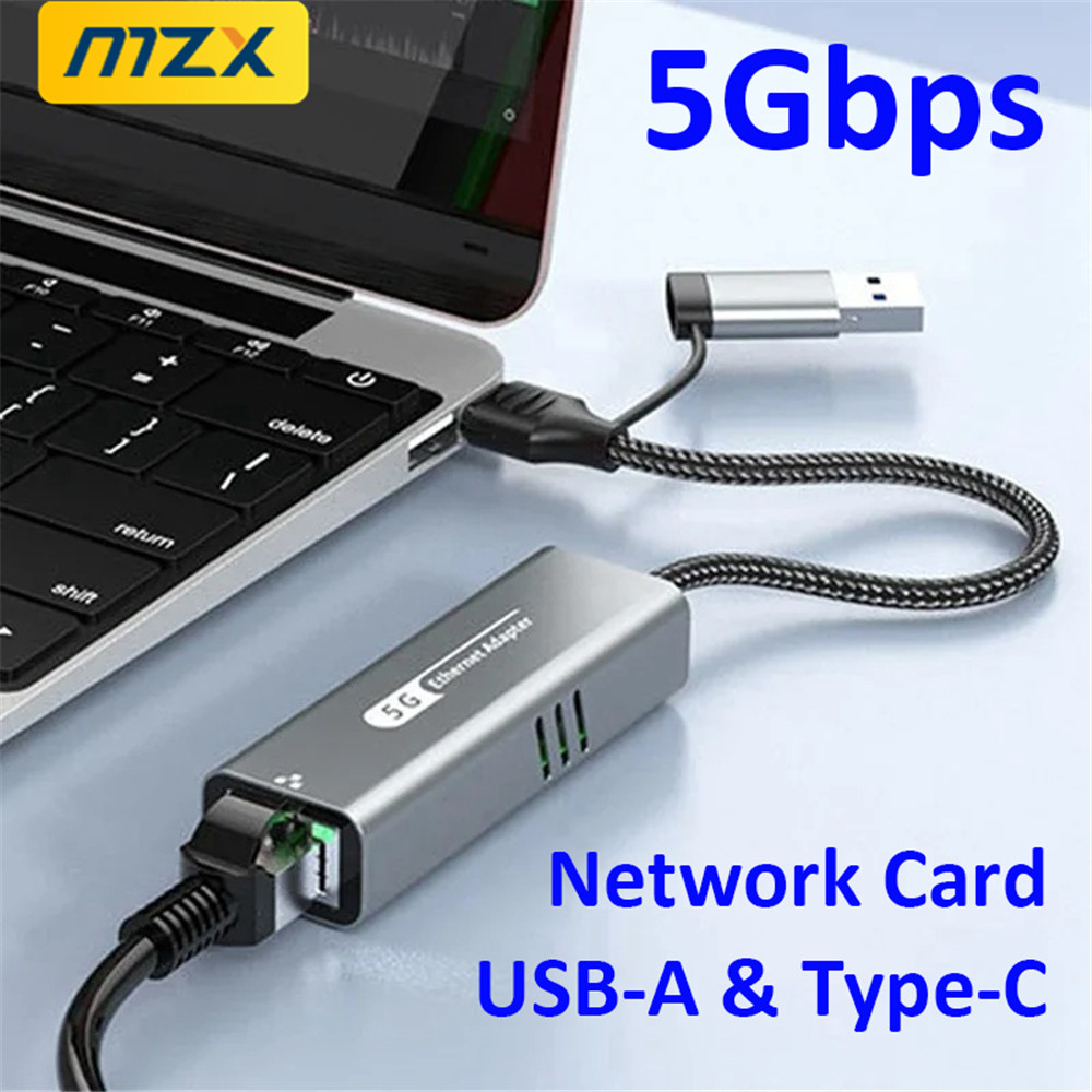 MZX 5000Mbps 5G Network Card U - Laptop Accessories For Programmers recension och pris